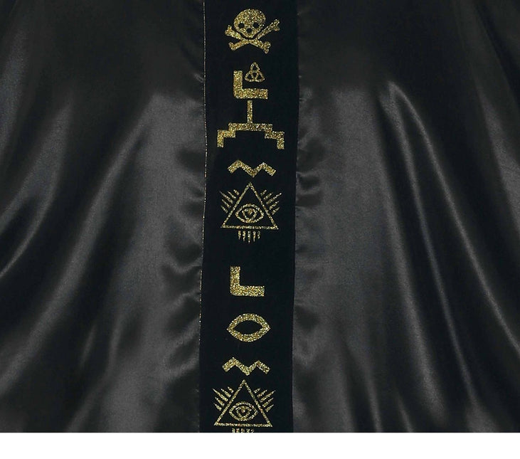 Costume Satana Halloween Uomo Nero