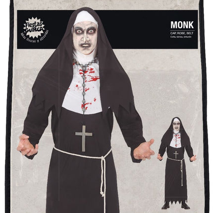 Costume di Halloween da monaco per uomo