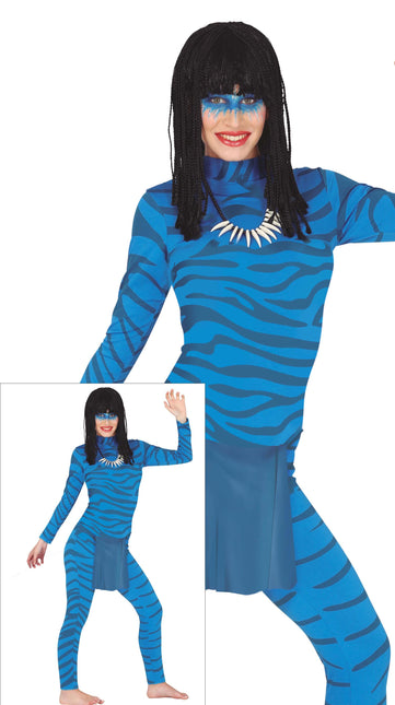 Second Skin Stripes Donna Blu