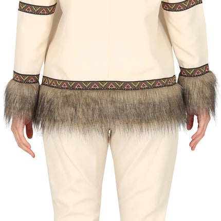 Costume da eschimese bianco