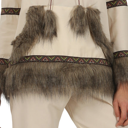 Costume da eschimese bianco