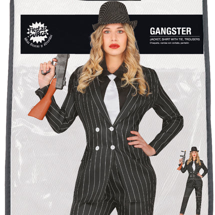 Costume da gangster donna
