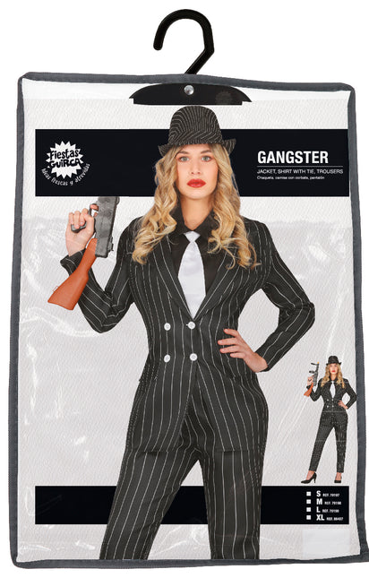 Costume da gangster donna