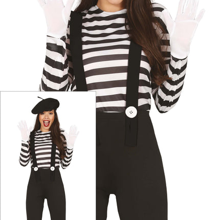 Costume da mimo donna