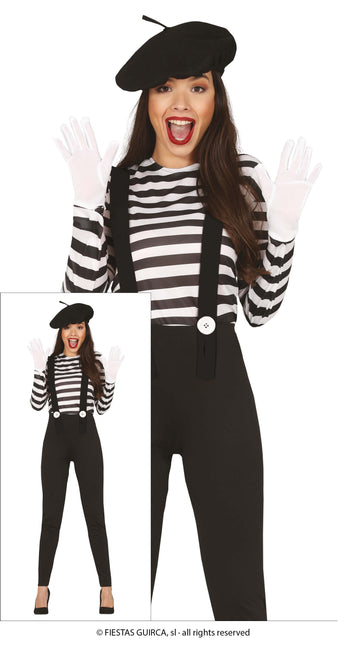 Costume da mimo donna