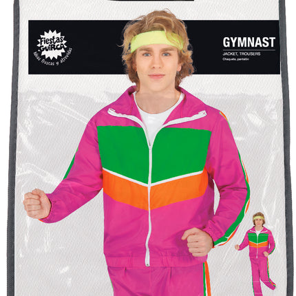 Tuta da ginnastica rosa