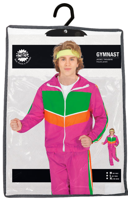 Tuta da ginnastica rosa