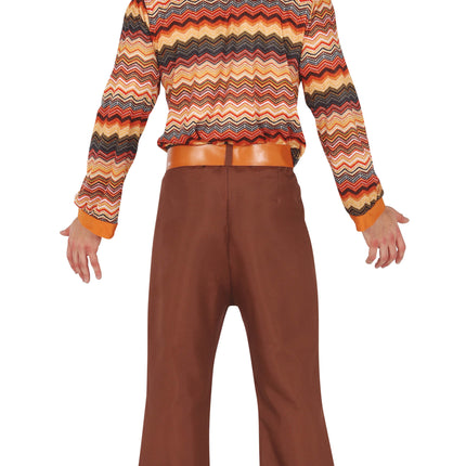 Costume Disco 70S Uomo Colorato