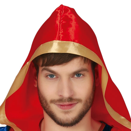 Costume da Boxer Rosso Blu