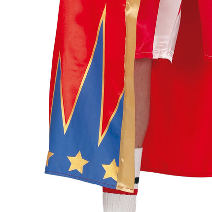 Costume da Boxer Rosso Blu