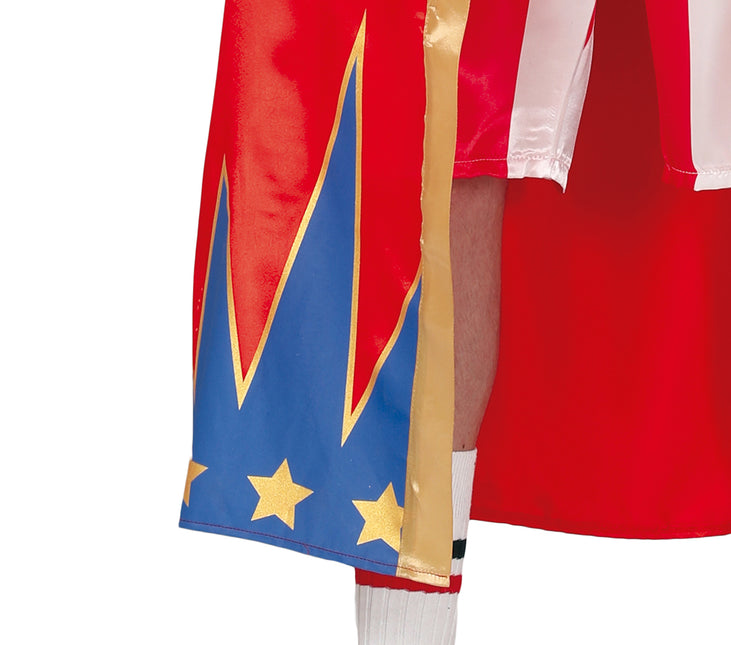 Costume da Boxer Rosso Blu