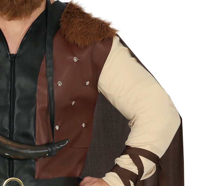 Costume da vichingo uomo marrone