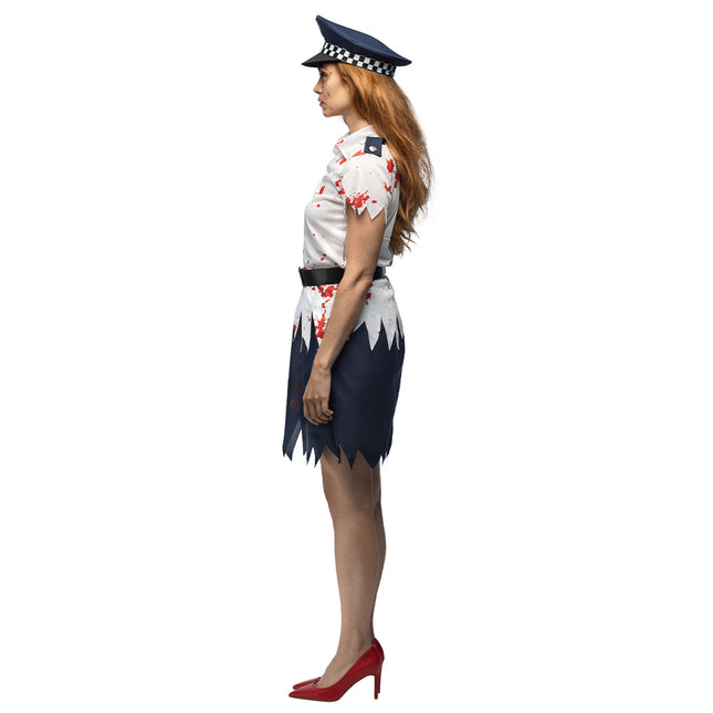 Costume da agente di polizia zombie Mortis