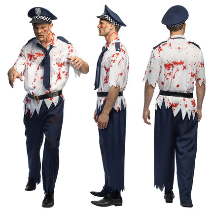 Costume di Halloween da poliziotto per uomo