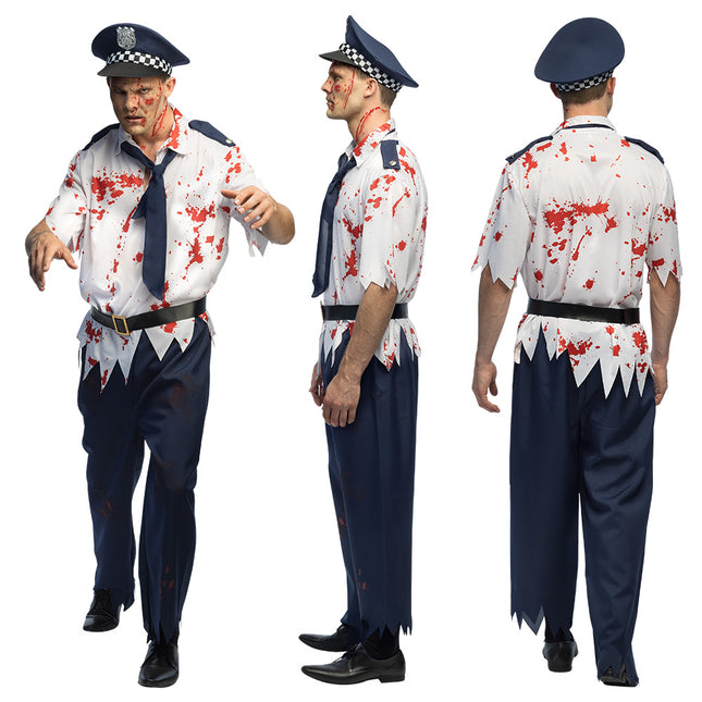 Costume di Halloween da poliziotto per uomo