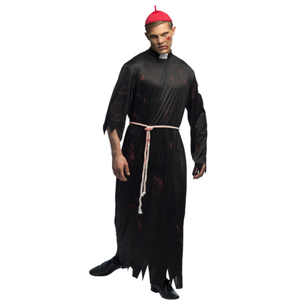 Costume di Halloween da prete per uomo