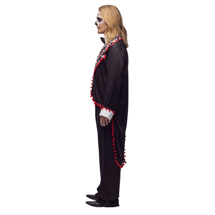 Costume di Halloween da uomo Giorno dei Morti