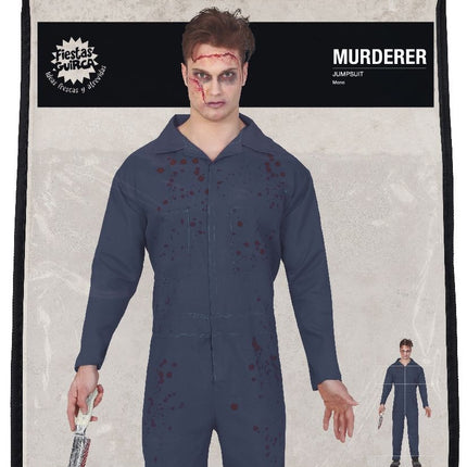 Costume di Halloween da assassino per uomo
