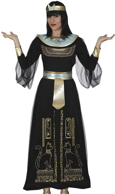 Costume Cleopatra Nero Donna