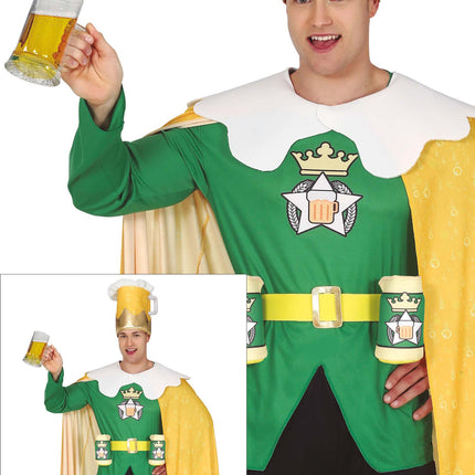 Costume da Re della Birra Uomo