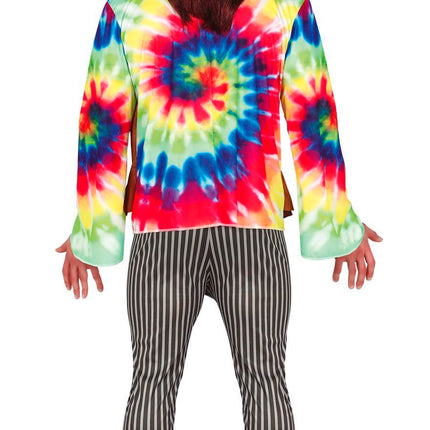 Costume Hippie Uomo Colorato