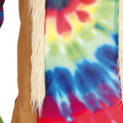 Costume Hippie Uomo Colorato