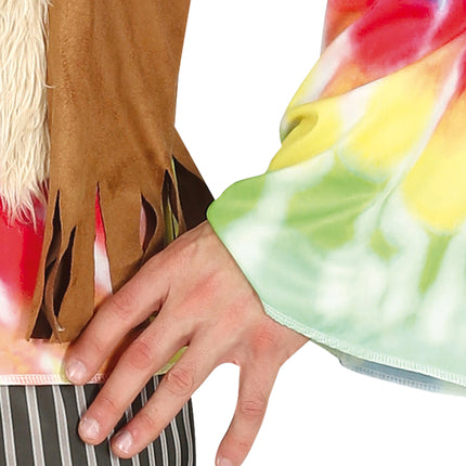 Costume Hippie Uomo Colorato