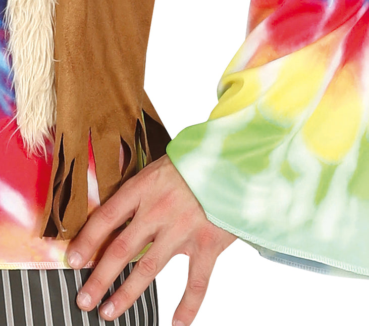 Costume Hippie Uomo Colorato