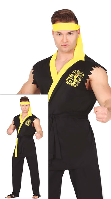 Costume da combattente serpente L