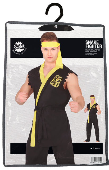 Costume da combattente serpente L