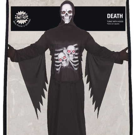 Costume di Halloween Testa di Morte Uomo L