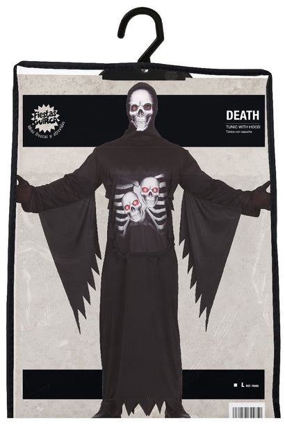 Costume di Halloween Testa di Morte Uomo L