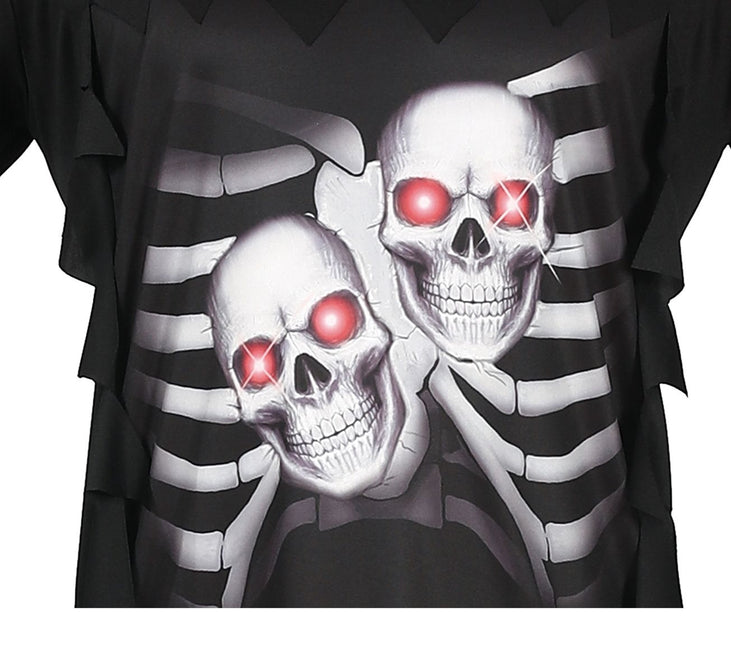 Costume di Halloween Testa di Morte Uomo L