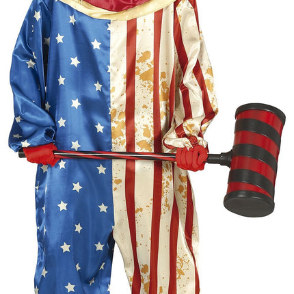 Costume di Halloween da clown horror per adolescenti