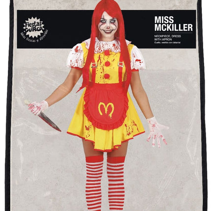 Mc Killer Costume Halloween Donna