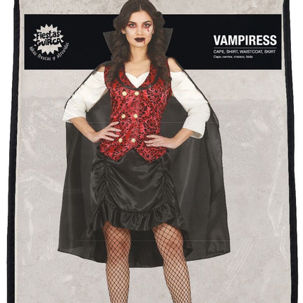 Costume da vampiro per Halloween da donna