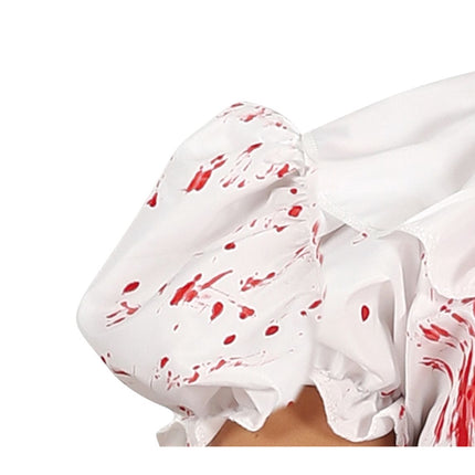 Costume da clown per Halloween da donna sanguinaria