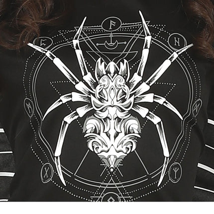 Vestito di Halloween da donna con ragni