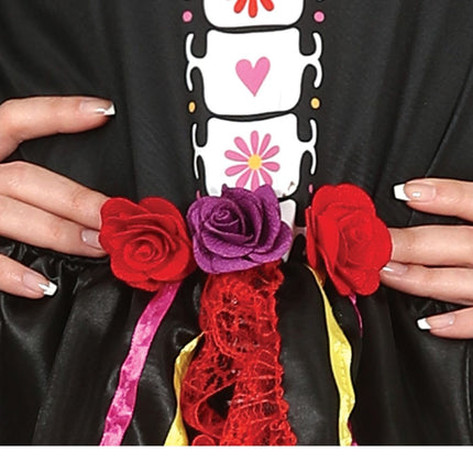 Vestito Dia De Los Muertos Donna