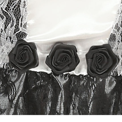 Costume Halloween Sposa Fantasma Donna Nero