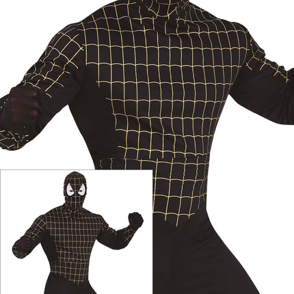 Costume Spiderman Uomo Nero