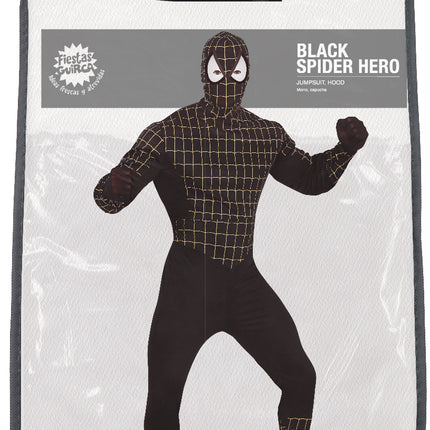 Costume Spiderman Uomo Nero