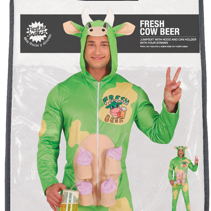 Birra in costume da mucca