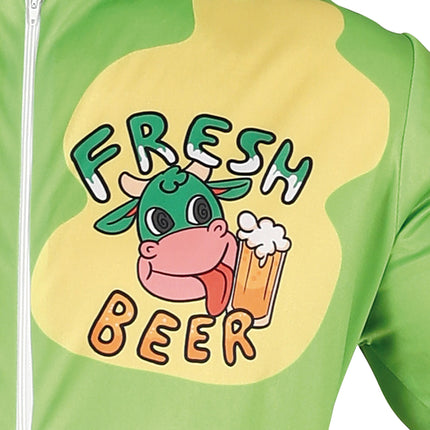 Birra in costume da mucca