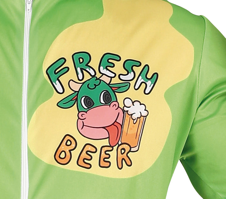 Birra in costume da mucca