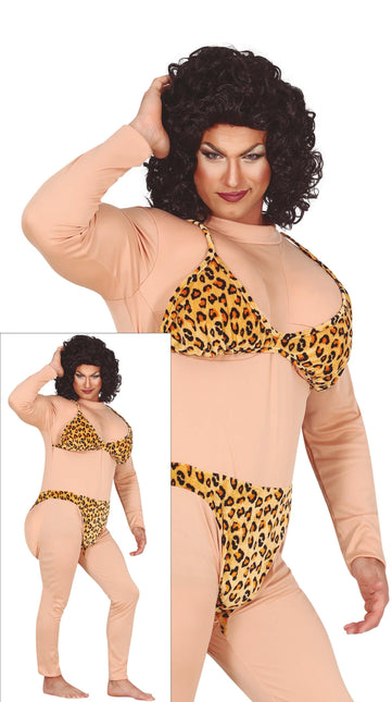 Bikini da uomo del costume da regina di Draq