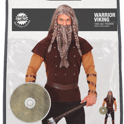 Costume da vichingo uomo marrone