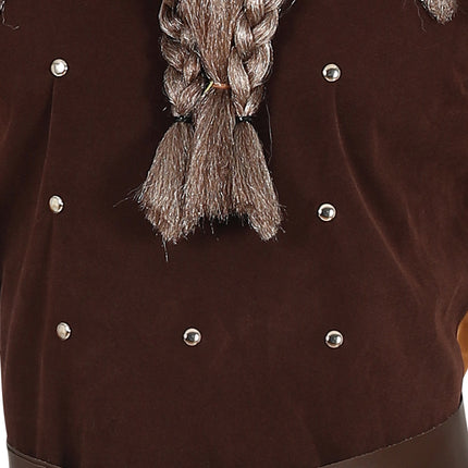 Costume da vichingo uomo marrone