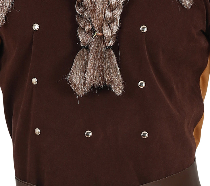 Costume da vichingo uomo marrone