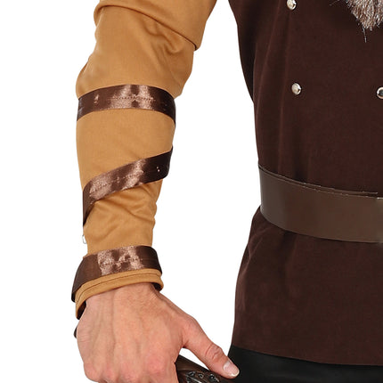 Costume da vichingo uomo marrone